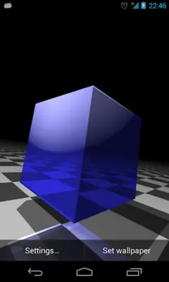 Raytracing Live Wallpaper Lite android App screenshot 0