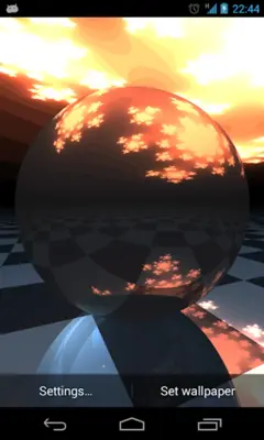 Raytracing Live Wallpaper Lite android App screenshot 3